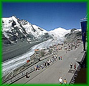 Grossglockner Hochalpenstrasse - Franz-Josfs-Hhe a Grossglockner s adovcom Pasterzee