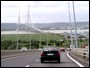 Na prjazdovom nadjazde k Pont de Normandie